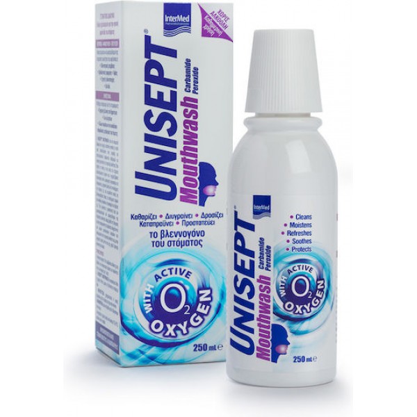 InterMed Unisept Mouthwash Στοματικό Διάλυμα 250ml InterMed Unisept Mouthwash Στοματικό Διάλυμα 250ml